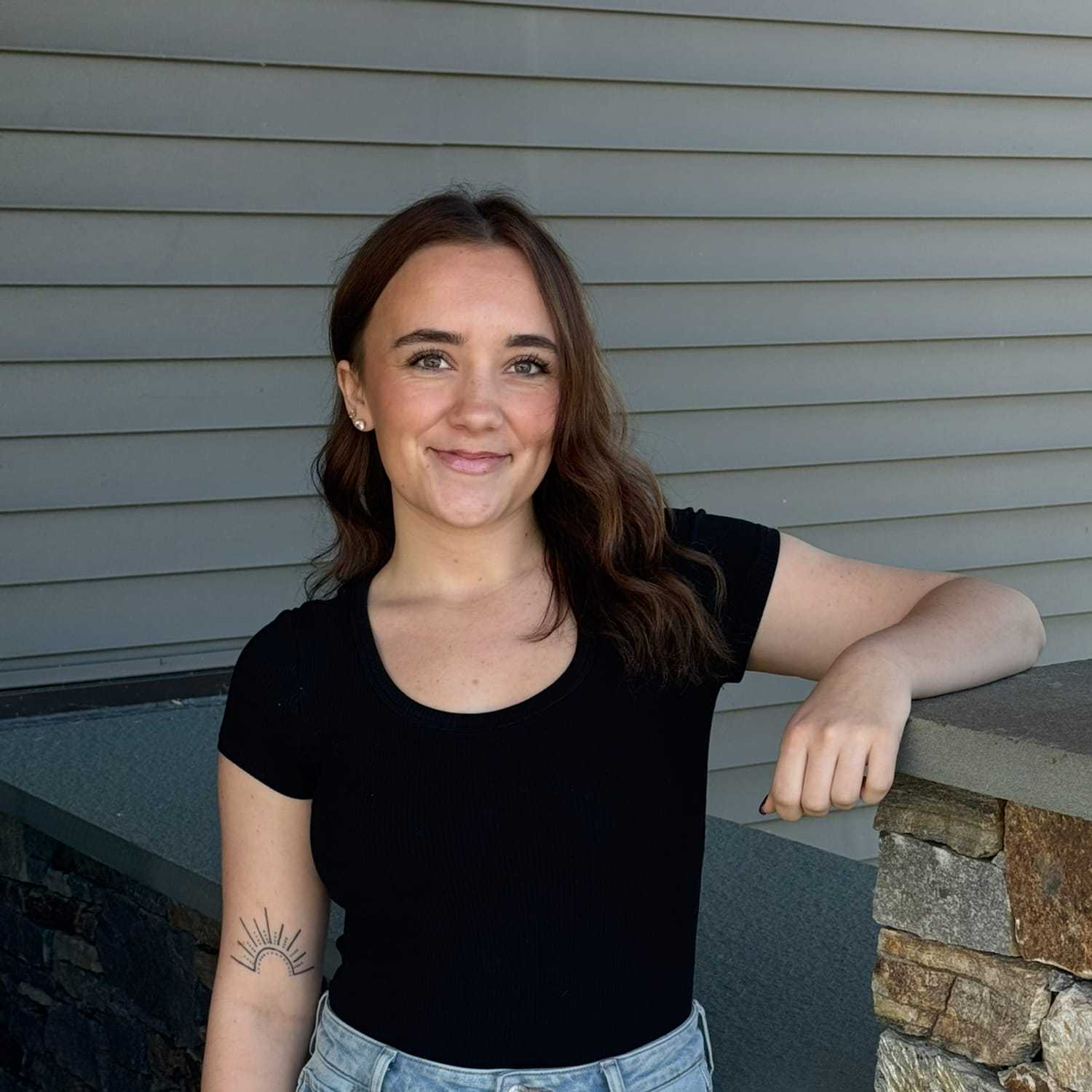 Portrait of Alyssa P., a professional stylist at Revive Salon & Spa, showcasing their expertise and style.